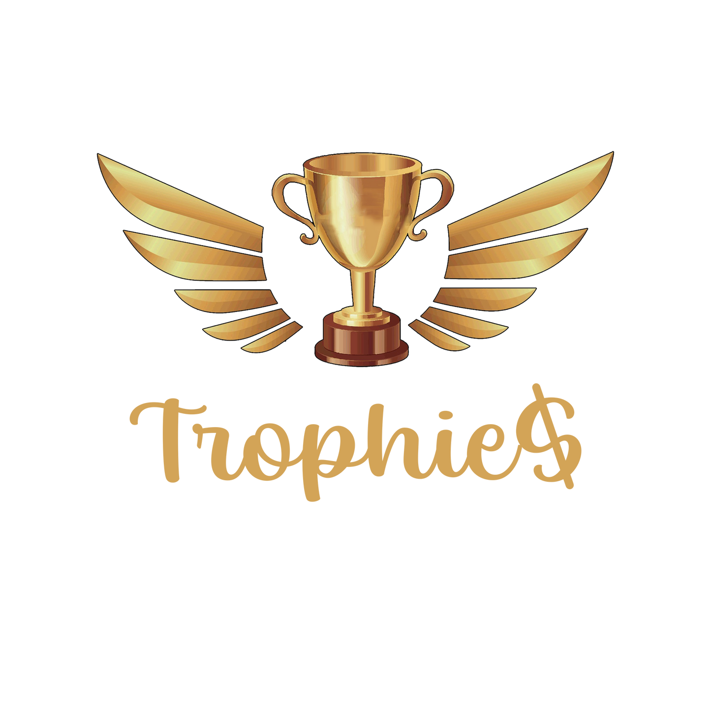 Trophies Black Crop Top Set (Womens) (Copy)