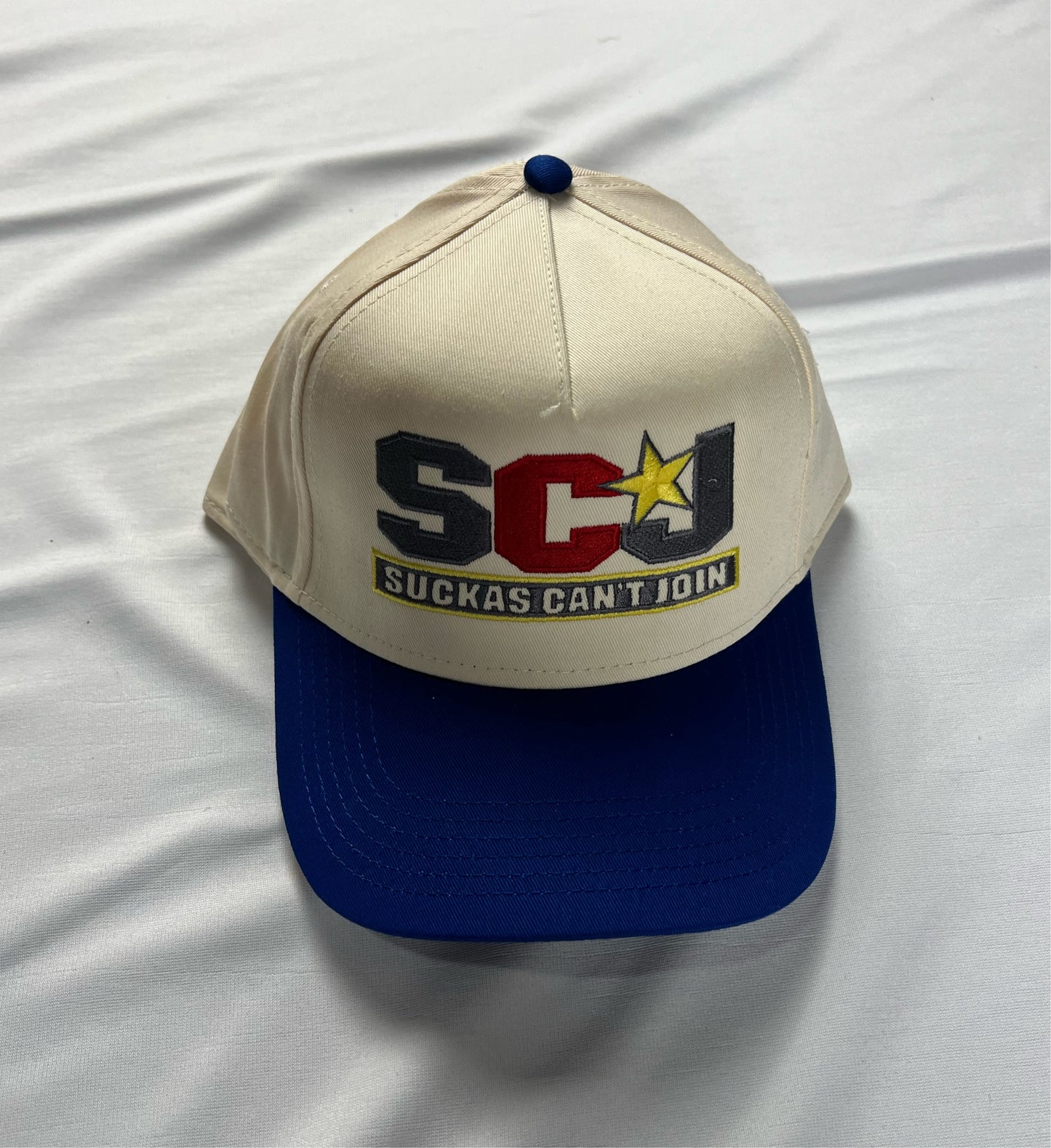 Blue Brim Star Hat